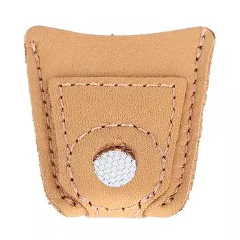 Шитье Наперсток для пальцев Вязание Наперсток Кожаный протектор для кончиков пальцев Вышивка ПринадлежностиСредний M