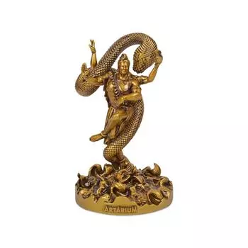 Shiva Idol Dancing Shivji Statue Handcrafted Shankar Bhagwaan Idol Bholenath Murti Mahadev Statue for Car Dashboard Home Decor