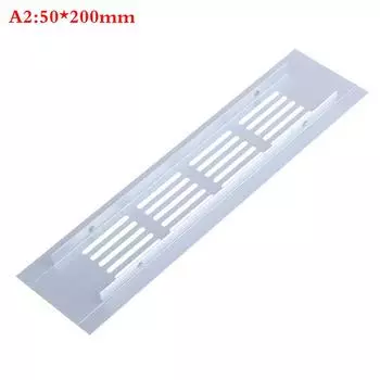 Шкаф для гардероба Прямоугольная вентиляционная сетка Мебельная фурнитура Аксессуары Вентиляционная сетка 50*150mm