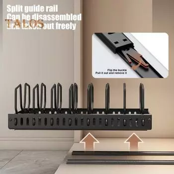 Шкаф для кастрюль, держатель для крышек, выдвижной органайзер для кастрюль и сковородок, регулируемая конструкция, простая установка, многоцелевой выдвижной ящик, полка для хранения посуды чёрный