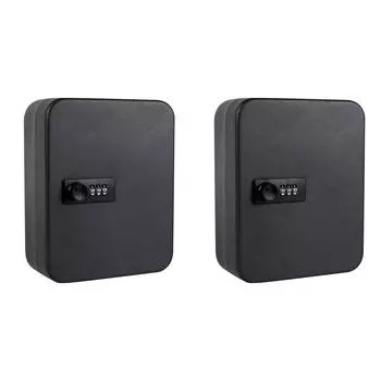 Шкаф для комбинированных ключей с кодовым замком Шкаф для ключей Настенный ящик для хранения ключей