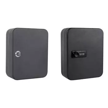 Шкаф для комбинированных ключей с замком для ключей Шкаф для ключей Настенный ящик для хранения ключей #