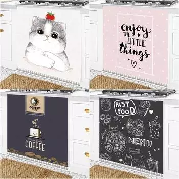 Шкаф для кухни, короткие шторы, пылезащитный чехол, полузанавеска для хранения обуви, полка для гардероба, пылезащитный чехол, занавеска на окно ресторана, новинка 40x70cm