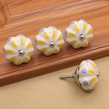 Шкаф для одежды, комод, ручки для ящиков в форме тыквы, дверные ручки, ручки для шкафа, ручки-скобы 9