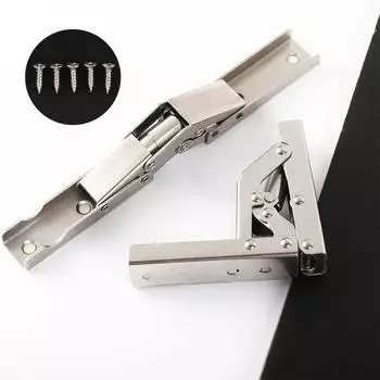 Шкаф для одежды Самоблокирующаяся мебельная фурнитура Ножки стола Кронштейны Дверные петли Петли Держатель стола 2Pcs