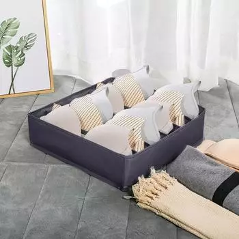 Шкаф для одежды Ящик для хранения нижнего белья Бюстгальтеры Носки Органайзер для трусиков Шарфы Ящик для шкафа Разделитель Коробки Органайзер для ящика для одежды