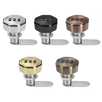 Шкаф для ящиков с паролем Cam Кодовый замок Office File Drawer Комбинация Пароль Код Противоугонная мебельная фурнитура