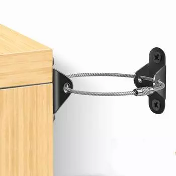 Шкаф для защиты детей от падения, ремень с пятью ведрами, шкаф с защитой от падения, пряжка, мебель, устройство против падения, многофункциональные аксессуары black