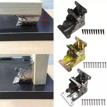 Шкаф с петлями баланса, складная мебель с ящиком, нарушенная складная мебель золотой