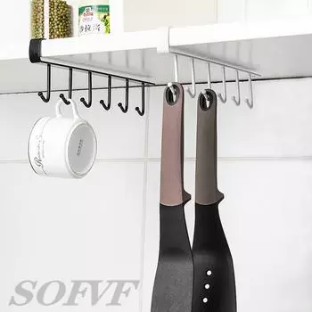 Шкафы, гардеробы, крючки, вешалки для хранения на шесть крючков