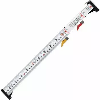 Шкала Shinwa Sokutei, 3-кратная, Nobisuke, однонаправленная, тип 2 A, 3 сяку, 2 солнца, комбинированная шкала 65190 белый