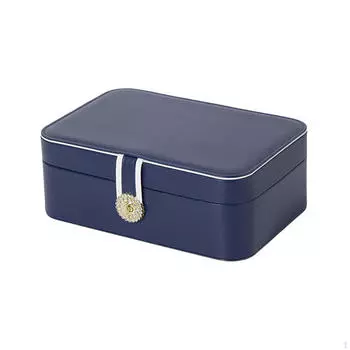 Шкатулка для драгоценностей для девочек, аксессуары для путешествий, кольца-органайзеры S белый