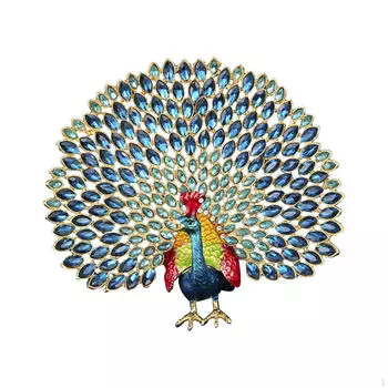 Шкатулка для драгоценностей Majestic Peacock — элегантный подарок для нее красный