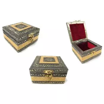 Шкатулка для драгоценностей ручной работы, Свадебная шкатулка, деревянная шкатулка для драгоценностей, Золото, Шкатулка для драгоценностей для женщин, Современный дизайн,