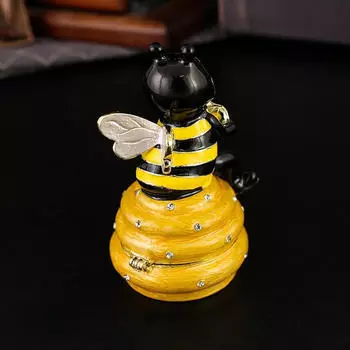 Шкатулка для хранения безделушек в виде пчелиных людей, шкатулка для хранения ювелирных изделий, органайзер для сувенирных фигурок для комнаты