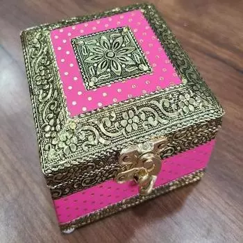 Шкатулка для украшений 10 см, Свадебная шкатулка, деревянная шкатулка для украшений, Золото, Шкатулка для украшений для женщин, Современный дизайн, Подарочная коробка