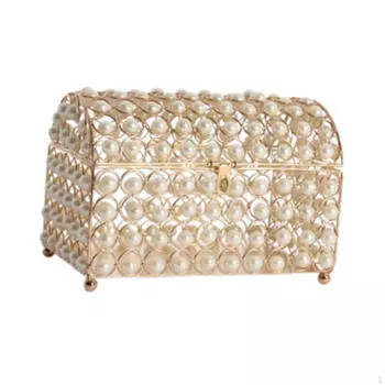 Шкатулка для украшений Серьги Кольца Домашний декор Орнамент, Контейнер, Органайзер для безделушек Clear ball decor