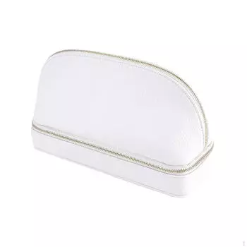 Шкатулка для ювелирных изделий, контейнер, косметичка, органайзер для сережек-гвоздиков белый