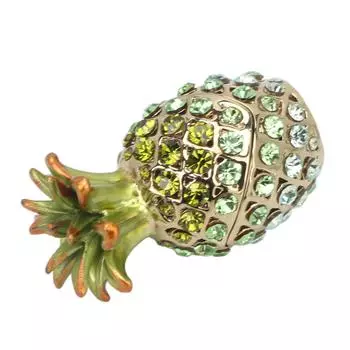 Шкатулки для безделушек Винтажные Изысканные Ручной Работы Стразы Шкатулки для безделушек Шарнирная Шкатулка для Ювелирных Изделий для Колец