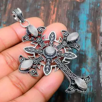 Шкентель стерлингового серебра 925 ювелирных изделий драгоценной камня розового кварца Хандмаде для благодарения 3.35 Inches розовый