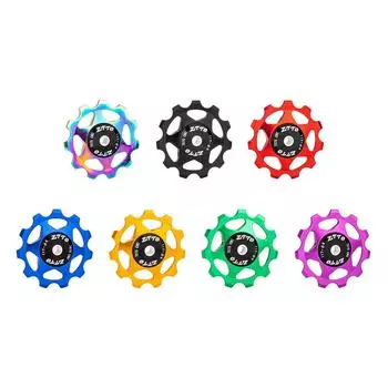 Шкив заднего переключателя с герметичным подшипником 11T для горного велосипеда чёрный