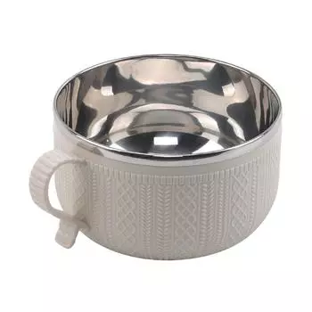 Школьная миска для лапши, контейнер для еды, портативный студенческий суп, термостойкая герметичная коробка для бенто one size синий