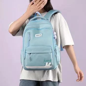 Школьная сумка большой емкости для учащихся начальной школы, рюкзак для кампуса, уличная дорожная сумка