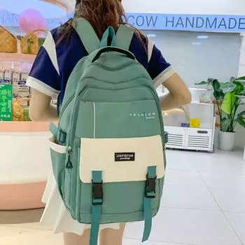 Школьная сумка большой емкости для девочек, студенческий рюкзак, рюкзак для учащихся младших классов средней школы