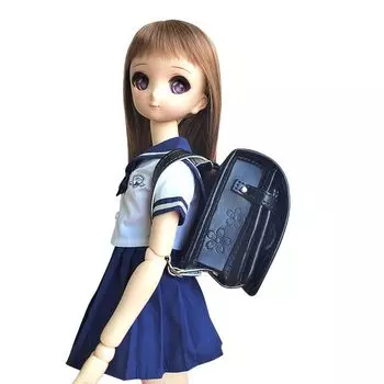 Школьная сумка для 3 4 школьная форма школьная сумка куклы, минуты, минуты, сумка, сумка, (черный) чёрный