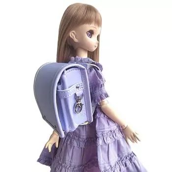Школьная сумка для 3 4 школьная форма школьная сумка куклы, минуты, минуты, сумка, сумка, (пурпурный) фиолетовый