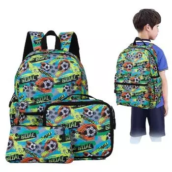 Школьная сумка для школьника, сумка для ланча, набор пеналов