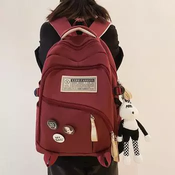 Школьная сумка для школьников младших классов, школьный рюкзак, мужской водоотталкивающий рюкзак большой вместимости чёрный