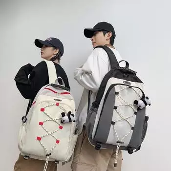 Школьная сумка для школьников, школьная сумка для студенток, компьютерный рюкзак, мужская дорожная сумка, рюкзак большой емкости чёрный