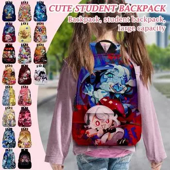 Школьная сумка для школьников, школьная сумка с героями мультфильмов, школьная сумка, красивая школьная сумка, школьная сумка для девочек, подарок для детей One Size