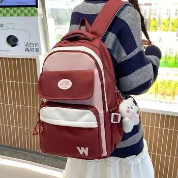 Школьная сумка для старшеклассников, классная сумка, рюкзак чёрный