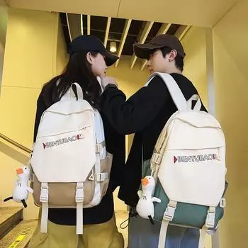 Школьная сумка для старшеклассников младших классов средней школы, рюкзак большой вместимости от трех до пяти или шести классов чёрный