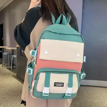 Школьная сумка для старшеклассников средней школы, женский дорожный рюкзак большой емкости для женщин