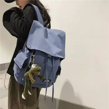 Школьная сумка для старшеклассников средней школы, женский дорожный рюкзак большой емкости для женщин красный