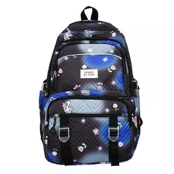 Школьная сумка для студенток, дорожный рюкзак для школьников, мужская дорожная сумка чёрный