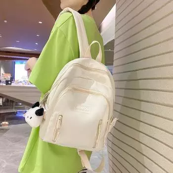 Школьная сумка для учащихся младших классов средней школы, большой вместительный дорожный рюкзак, студенческий рюкзак чёрный