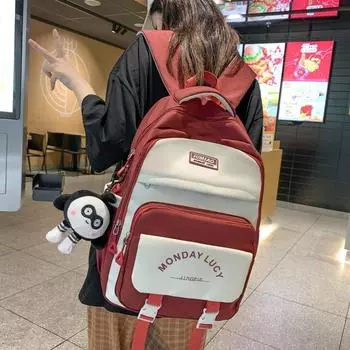 Школьная сумка для учащихся пятого или шестого класса, женская младшая школьная сумка, большой рюкзак