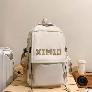 Школьная сумка для учениц младших классов средней школы, рюкзак красный