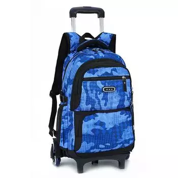 Школьная сумка, студенческий рюкзак на роликах, 6 колес (32*19*48 СМ)ЗРЫ9119