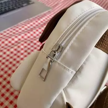 Школьная сумка женская милая щенячья сумка рюкзак женская новая мультяшная супер милая весенняя сумка для прогулок персонализированная мягкая сумка для девочек чёрный