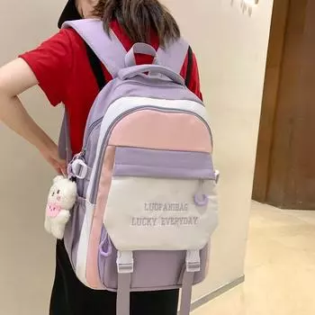Школьная сумка, женский рюкзак большой вместимости, мужской рюкзак для школьников младших классов, рюкзак для школьников