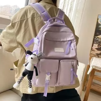 Школьная сумка, женский школьный рюкзак для школьников, мужской студенческий компьютерный рюкзак, рюкзак