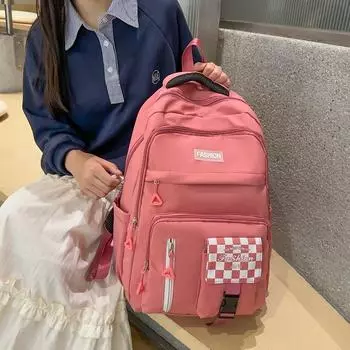 Школьная сумка, женский учащийся средней школы, большой вместительный рюкзак для учащегося средней школы, рюкзак для учащегося средней школы