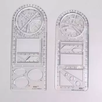 Школьные принадлежности для черчения, экзамена, геометрические линейки, измерительные инструменты, шаблоны для чертежей transparent-primary school