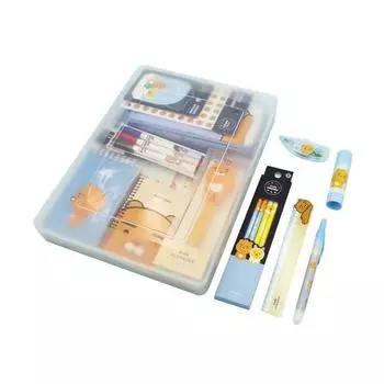 Школьные принадлежности премиум-класса Kakao Friends, набор из 19 предметов, Райан, 1 комплект, лучший персонаж Кореи