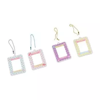 Школьные принадлежности Сумка Аксессуары Держатель для карт Рамка Брелок Открытки Подвеска Фоторамка Брелок G